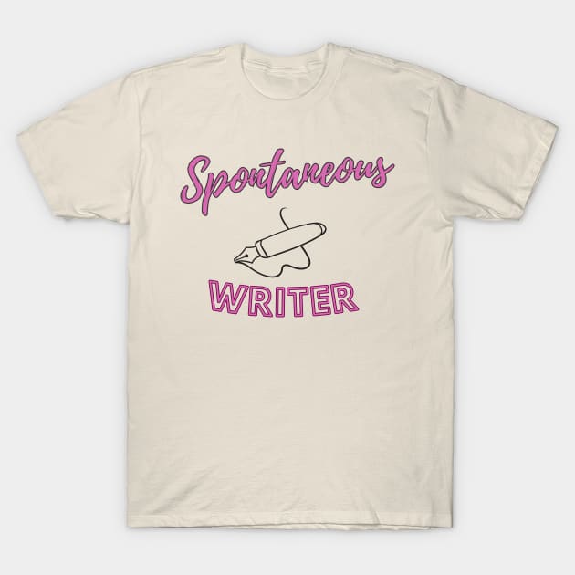 Spontaneous writer T-Shirt by Sandpod